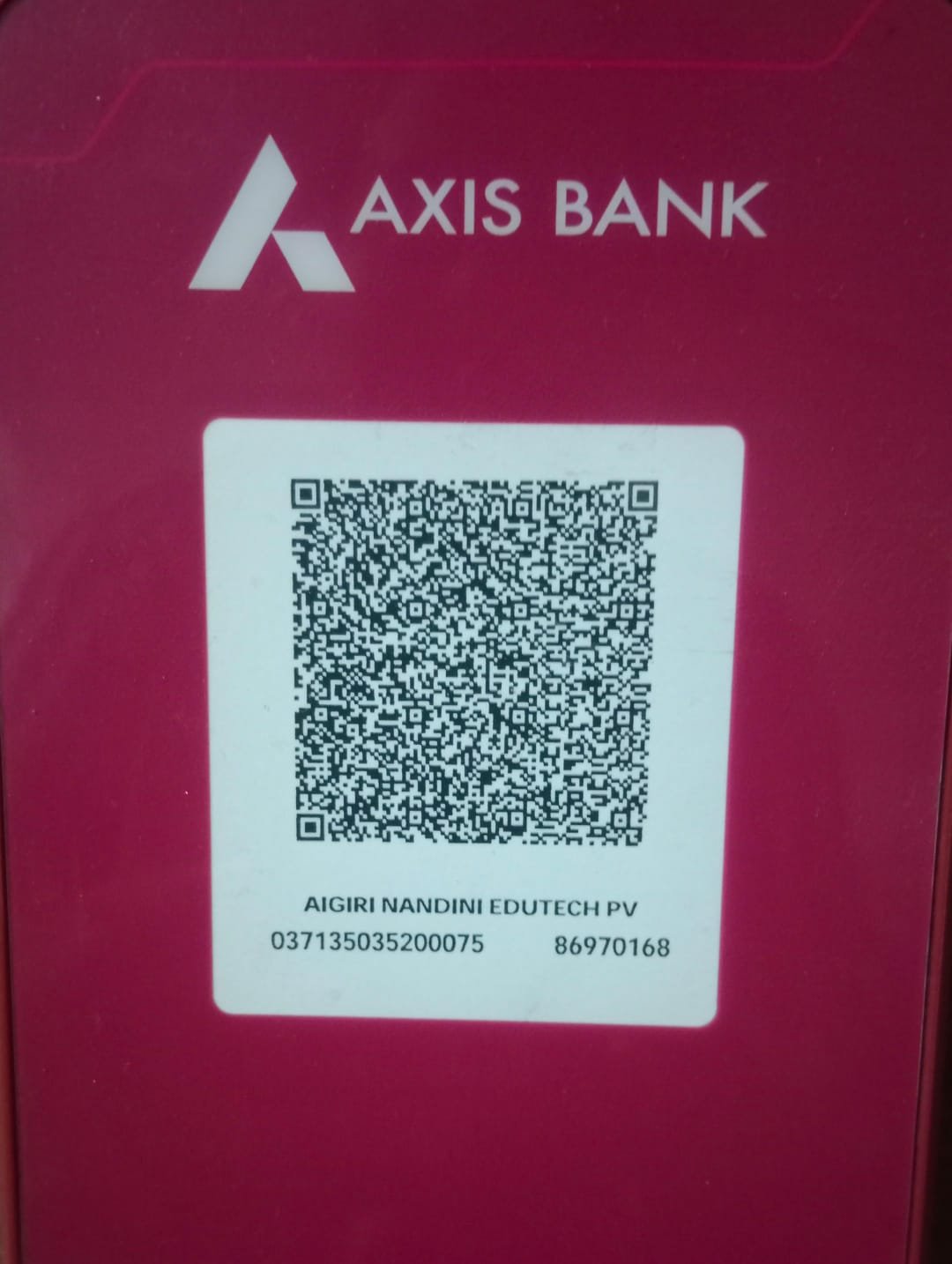 Payment QR Code — Den Dan Welfare Foundation